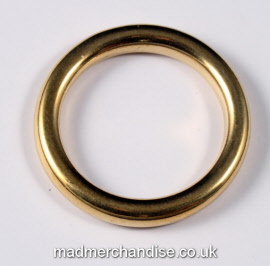 Mad Merchandise Solid Brass Ring