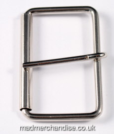 Mad Merchandise Wire Roller Buckle 51mm x 29mm x 3.5mm